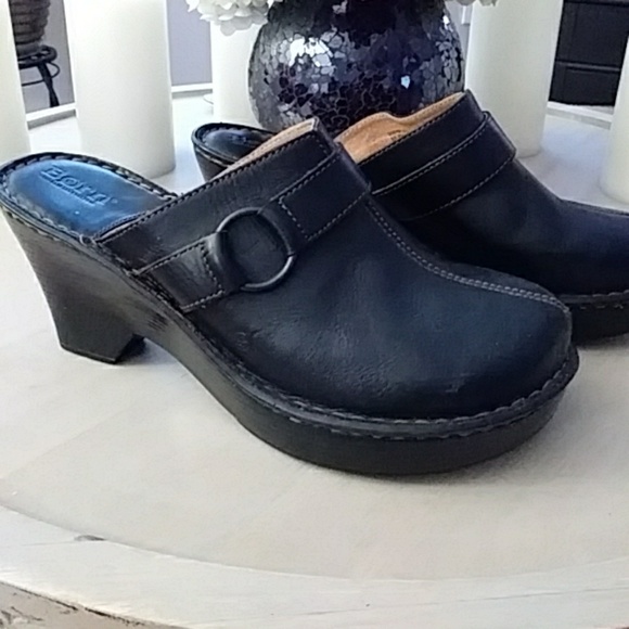 Born Shoes - Black Born mules/clogs